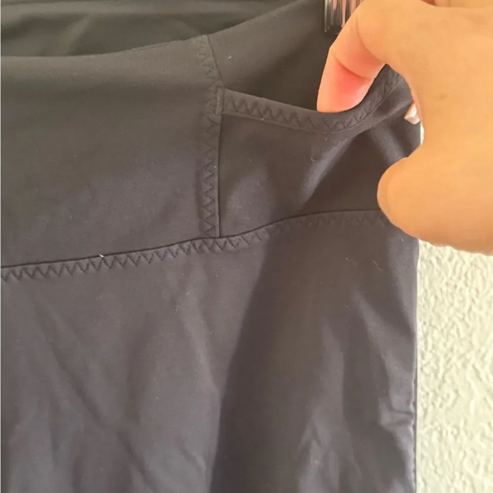 Lululemon Athletica Black Zip-Pocket Leggings